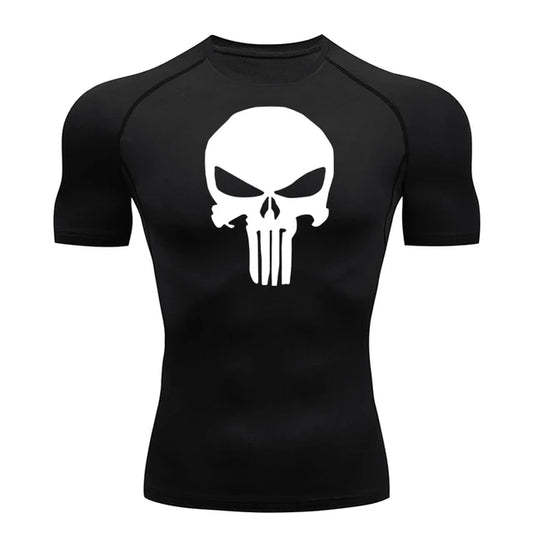 Superhero Compression Shirt Men Quick Dry Long Sleeve Sweatshirt  Bodybuilding Sport Running TShirt Gym Workout Fitness Shirts Size: M,  Color: Spiderman