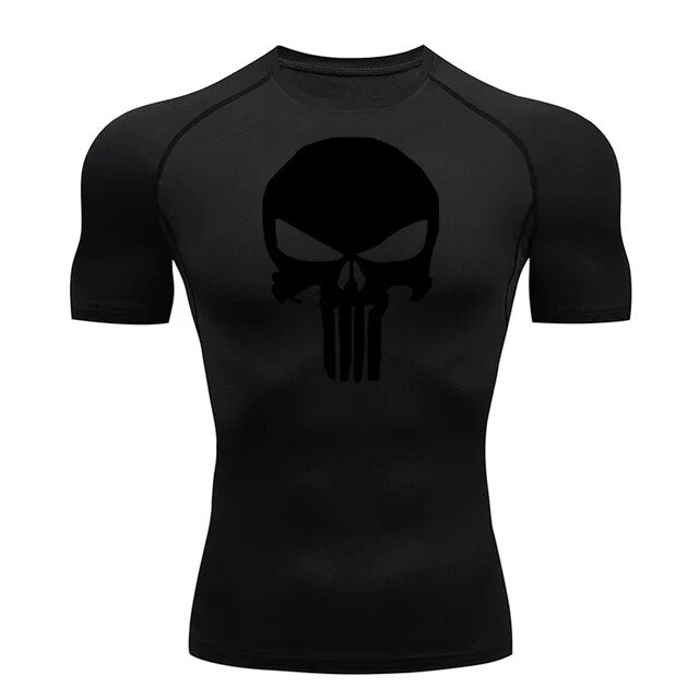 The punisher compression sale shirt